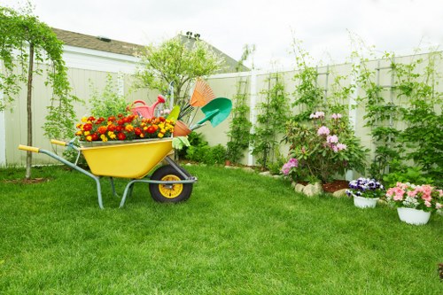 Team reviewing a gardening service complaint